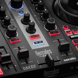 HERCULES DJ CONTROL INPULSE 200 MK2 - Contrôleur DJ idéal pour apprendre a mixer - Logiciels et tutoriels inclus - vue B