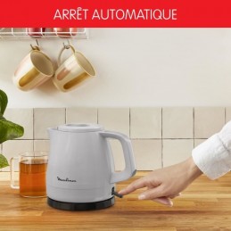 MOULINEX BY153B10 Simpleo Bouilloire électrique 0.8L - 2400W - Filtre anticalcaire amovible - vue arrêt automatique