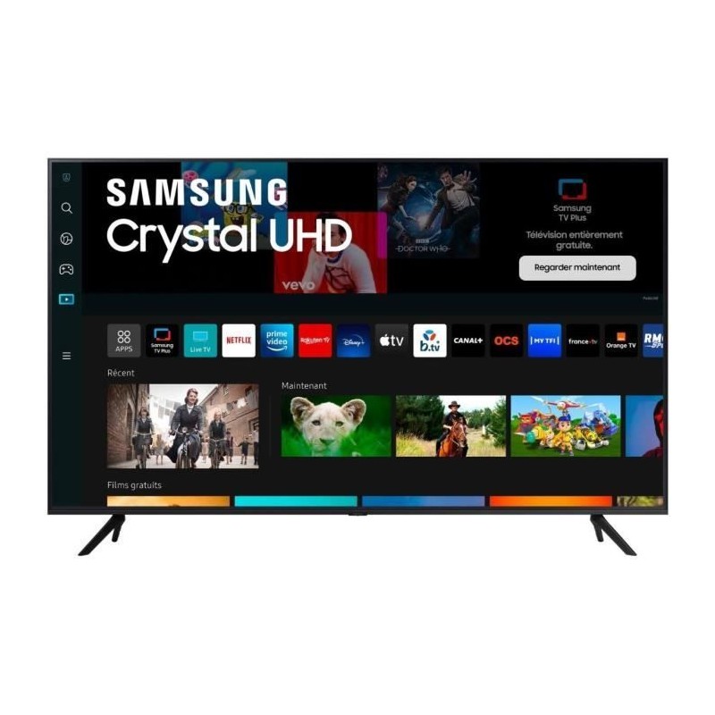 SAMSUNG 43AU7020 TV LED 43'' (108cm) Crystal UHD 4K - HDR - Smart TV - Gaming HUB, 3x HDMI