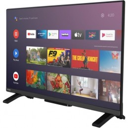 TOSHIBA 32LV2E63DG TV LED 32'' (80 cm) Full HD - HDR10 - TV connecté Smart TV - 2x HDMI - WiFi - vue de trois quart droit