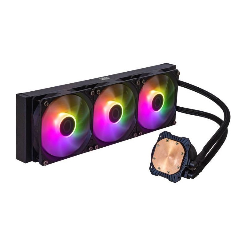 COOLER MASTER MasterLiquid 360L Core Noir ARGB Watercooling CPU - Ventilateur 3x 120mm (MLW-D36M-A18PZ-R1)