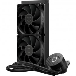 COOLER MASTER MasterLiquid 240L Core Noir Watercooling (MLW-D24M-A17PK-R1) - vue de trois quart