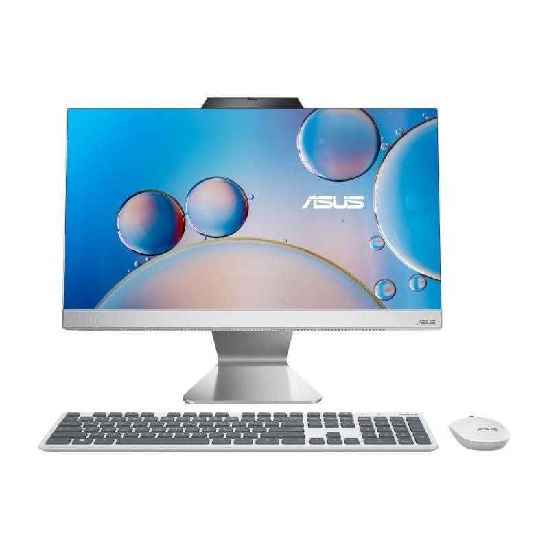 ASUS Vivo AiO 22 A3202 PC Tout-en-Un 22'' FHD - Pentium Gold 8505 - RAM 8Go - 256Go SSD - W11 - Clavier, Souris