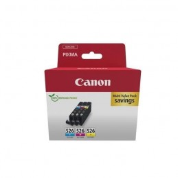 CANON CLI-526 Pack 3 cartouches d'encre Cyan, Magenta, Jaune (4541B018)