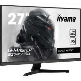 IIYAMA G-MASTER G2745HSU-B1 Ecran PC 27'' FHD - Dalle IPS - 1ms - 100Hz - HDMI, DisplayPort - vue de trois quart