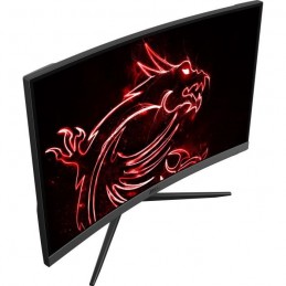 MSI G27C4 E2 Ecran PC 27'' FHD Incurvé Gamer - VA - 170Hz - 1ms - AMD FreeSync - vue de trois quart gauche