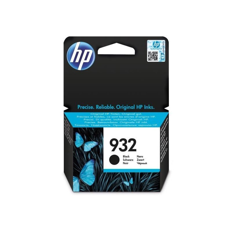 HP 932 Noir Cartouche d'encre Authentique (CN057AE) pour OfficeJet 6100, 6600, 6700, 7100, 7510, 7610