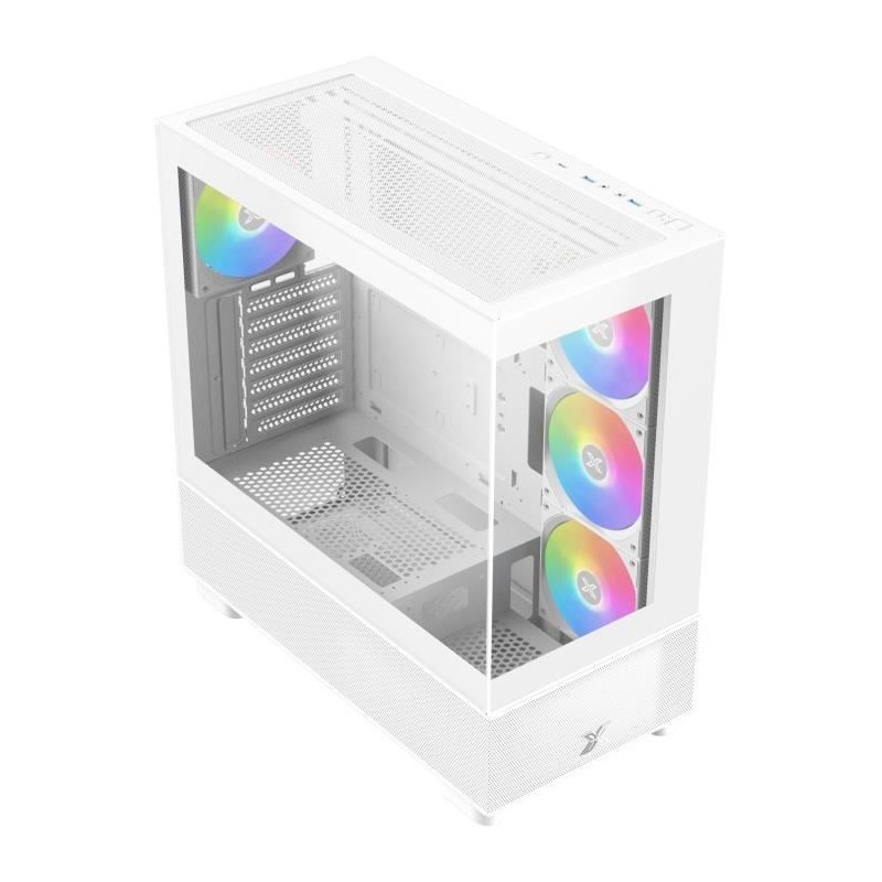 XIGMATEK Endorphin Air Arctic V2 Blanc A-RGB Boitier PC Moyen tour Format E-ATX (EN41839)