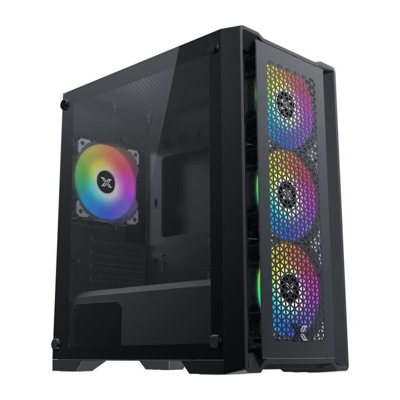 XIGMATEK Lux M Noir Boitier PC Mini tour - Format Micro-ATX (EN48540)