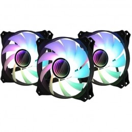 ZALMAN IF120A3 Ventilateur Boitier PC 120mm - Pack de 3 (ZM-IF120A3) - vue de face