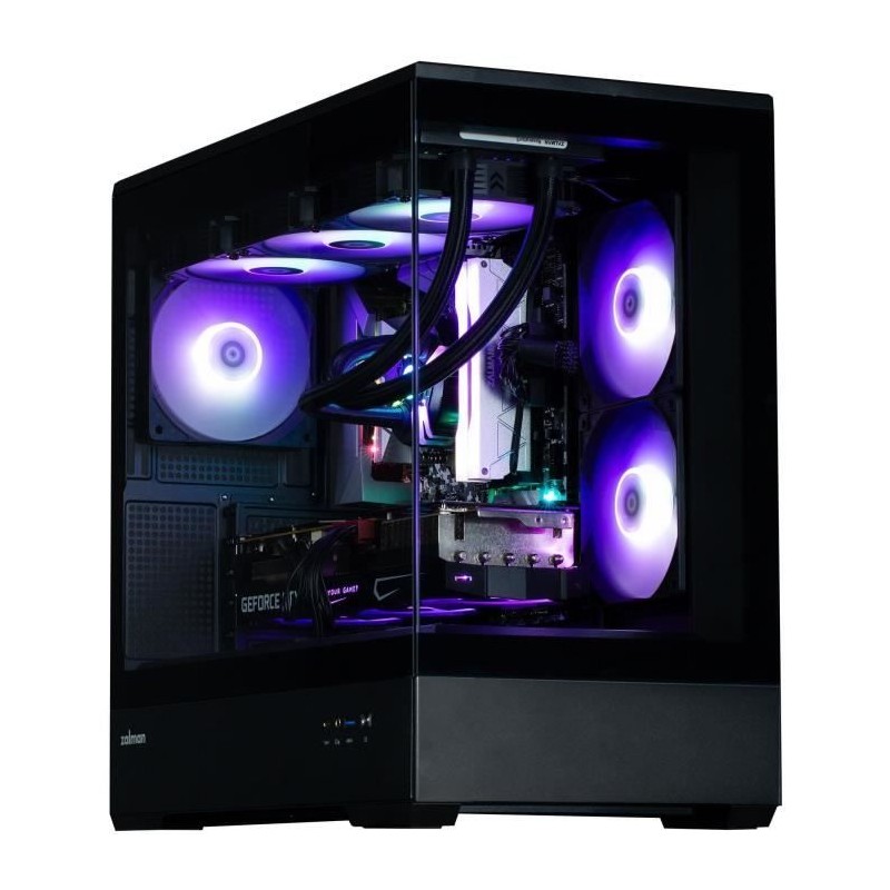 ZALMAN P30 Noir Boitier PC Moyen tour - Format M-ATX (ZM-P30BK)