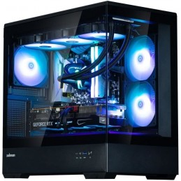 ZALMAN P30 Noir Boitier PC Moyen tour - Format M-ATX (ZM-P30BK) - vue de trois quart