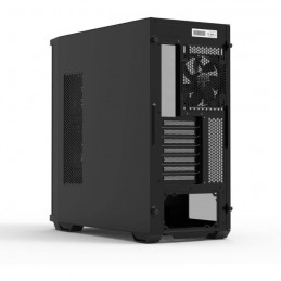 ZALMAN Z10 Plus Noir Boitier PC Moyen tour Format ATX (Z10PLUSBK) - vue de trois quart dos