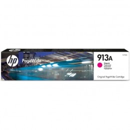 HP 913A Magenta Cartouche d'encre authentique (F6T78AE) pour PageWide 377, 452, 477