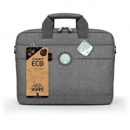 PORT DESIGNS YOSEMITE ECO Gris Sacoche pour ordinateur portable 15.6'' (62% de matériaux recyclés) - vue de face