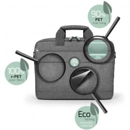 PORT DESIGNS YOSEMITE ECO Gris Sacoche pour ordinateur portable 15.6'' (62% de matériaux recyclés) - vue zoom