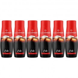 SODASTREAM Lot de 6 Concentrés COLA - 440ml