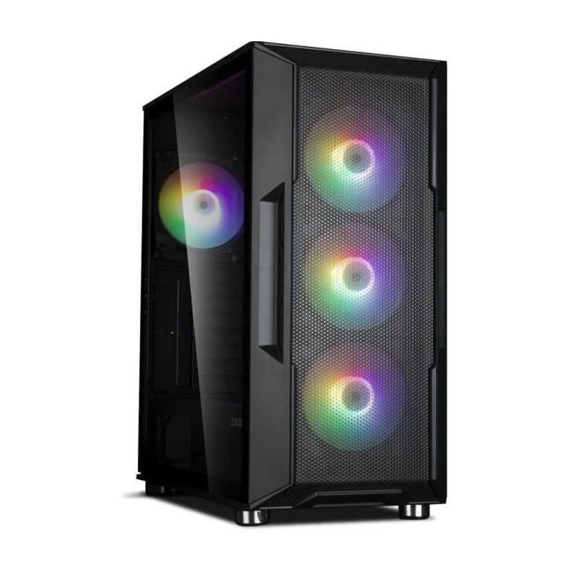 ZALMAN i3 NEO Noir A-RGB Boitier PC Moyen tour Format ATX (I3NEOFRGBBK2)