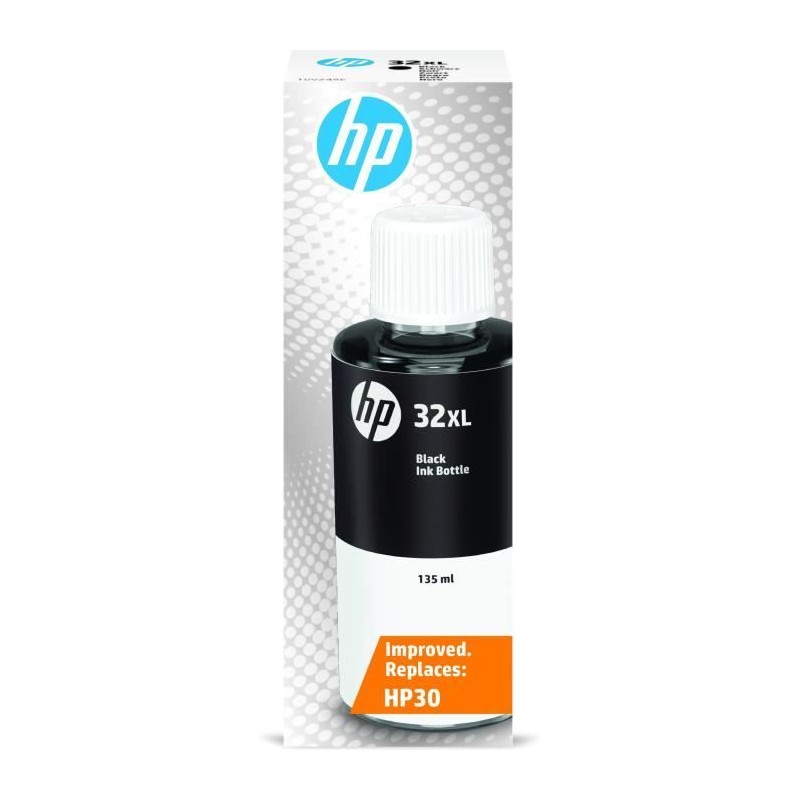 HP 32XL Bouteille d'encre noire authentique (1VV24AE) pour HP Smart Tank 400, HP Smart Tank Plus 500 et 600 series