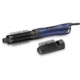 BABYLISS AS84PE Midnight Luxe Brosse soufflante - 800W - pour une mise en forme et un lissage naturel - vue de trois quart