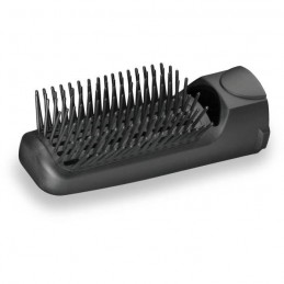 BABYLISS AS84PE Midnight Luxe Brosse soufflante - 800W - pour une mise en forme et un lissage naturel - vue brosse plate