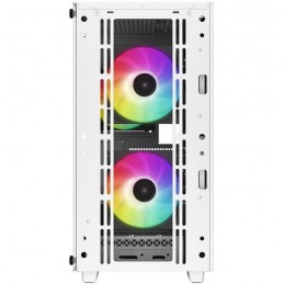 DEEPCOOL CC360 ARGB Blanc Boitier PC Mini tour Format Micro-ATX - vue de face