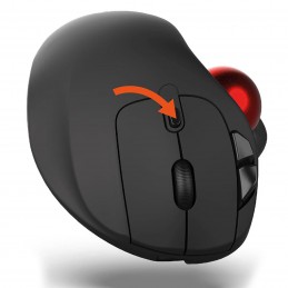 MOBILITY LAB ML313276 Trackball Noir Souris sans fil - vue de dessus