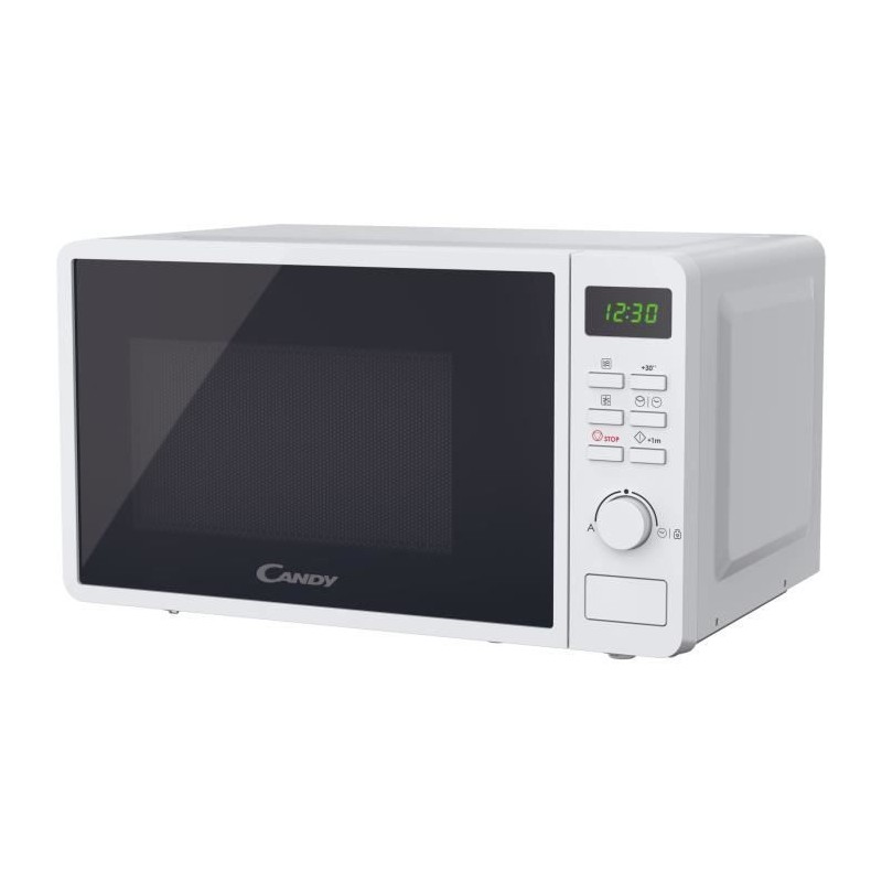 CANDY Idea CMWA20SDLWLI Blanc Micro-ondes Mono 20L - 700W - Plateau 25.5cm - UI digitale