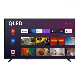 CONTINENTAL EDISON CELED65SAQLD24B3 TV QLED 65'' (164cm) UHD 4K - Smart TV Android - 3x HDMI