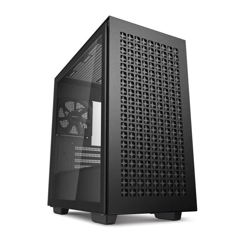 DEEPCOOL CH370 Noir Boitier PC Mini tour - Format Micro-ATX (R-CH370-BKNAM1-G-1)