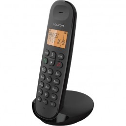 LOGICOM ILOA 100 SOLO Aubergine Téléphone fixe sans fil DECT - Sans répondeur