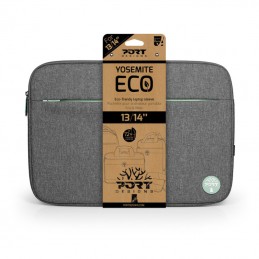 PORT DESIGNS YOSEMITE ECO Gris Housse Ordinateur portable 13'' et 14'' - vue emballage recto