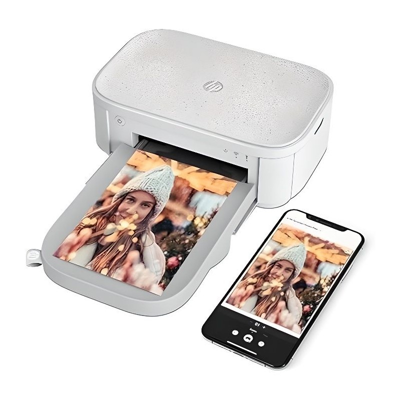 HP SPROCKET STUDIO + Imprimante photo sans fil portable - 10.2 x 15.2 cm