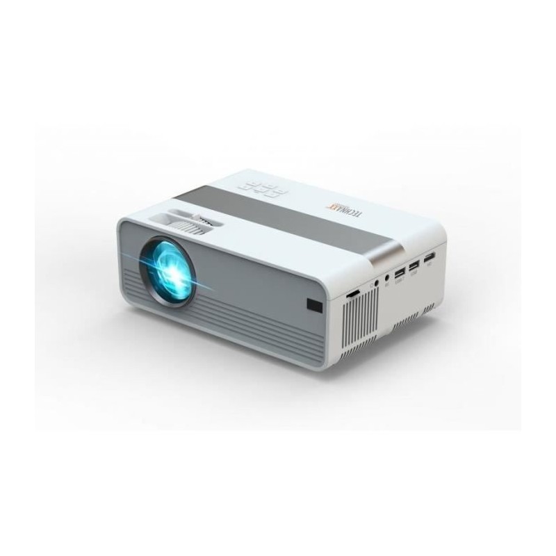 TECHNAXX TX-127 Gris Vidéoprojecteur HD Mini-LED - HDMI, VGA