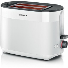 BOSCH TAT2M121 MyMoment Blanc Toaster Grille-pain - 950W - 2 tranches - centrage automatique