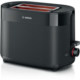 BOSCH TAT2M123 MyMoment Noir Toaster Grille-pain - 950W - 2 tranches - centrage automatique