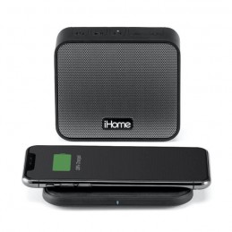 IHOME IBTW88 Noir Enceinte Bluetooth 4W avec chargeur à induction