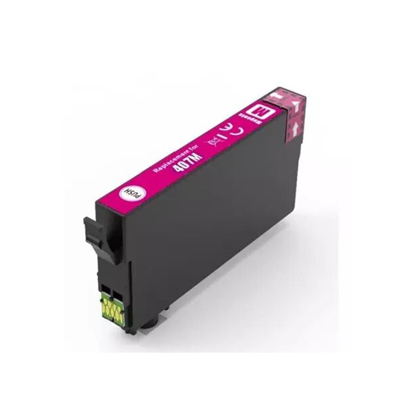 CR-407XLMG Compatible EPSON 407XLMG Magenta no-oem 407XL Cartouche jet d'encre