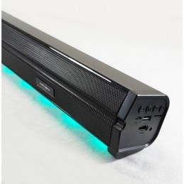 INOVALLEY BS11 Barre de son lumineuse 60W - LED - Bluetooth V5.0, HDMI, USB 2.0, micro SD, FM - Batterie 2400mAh - vue LED