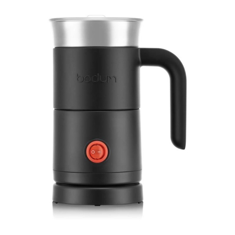 BODUM BARISTA 12179-01EURO Mousseur à lait électrique 300ml - 550W - Chauffant - Avec poignée