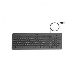 HP 150 Noir Clavier et souris filaires - AZERTY - précis et ergonomiques, clavier silencieux - vue clavier