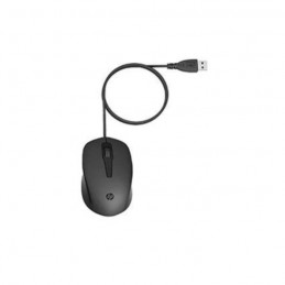 HP 150 Noir Clavier et souris filaires - AZERTY - précis et ergonomiques, clavier silencieux - vue souris