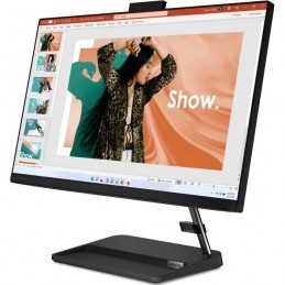 LENOVO IdeaCentre 3 24IAP7 PC de Bureau Tout-en-un 24'' FHD - i5 12450H - 16Go RAM - 512Go SSD - Sans Windows - vue C