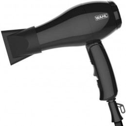 WAHL TRAVEL HAIR DRYER Noir Sèche-cheveux de voyage - 1000W - 2 vitesses - vue de 3/4