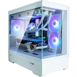 ZALMAN P30 Blanc Boitier PC Moyen tour - Format M-ATX - vue montré équipé