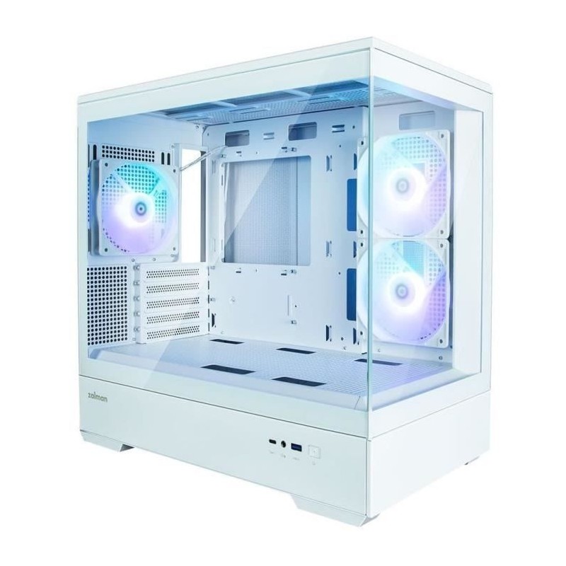 ZALMAN P30 Blanc Boitier PC Moyen tour - Format M-ATX