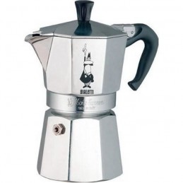 BIALETTI Moka Express Aluminium Cafetière Italienne 4 Tasses