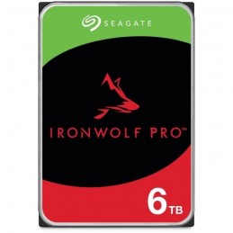 SEAGATE IronWolf Pro 6To HDD dédié NAS SATA3 6Gbs 7200rpm (ST6000NT001)