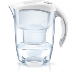 BRITA 1024026 Carafe filtrante ELEMARIS Blanc 2.4L - inclus 1 filtre MAXTRA +