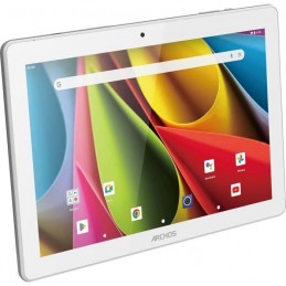 ARCHOS T101 Blanc Tablette Tacile 10.1'' FHD - RAM 4Go - 64Go - WiFi - Android 14 - vue de trois quart